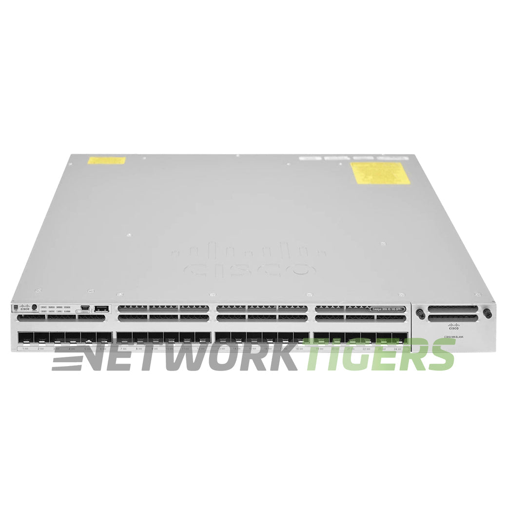 Cisco WS-C3850-32XS-E 24x 10GB SFP+ Switch w/ 8x 10GB SFP+ Module Included