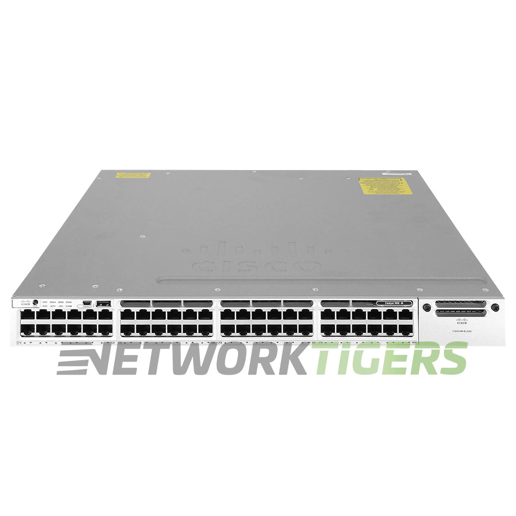 Cisco WS-C3850-48T-L Catalyst 3850 48x 1GB RJ45 1x Module Slot Switch