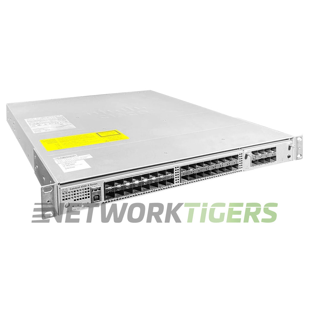 Cisco WS-C4500X-40X-ES 40x 10GB SFP+ Front-to-Back Airflow Switch