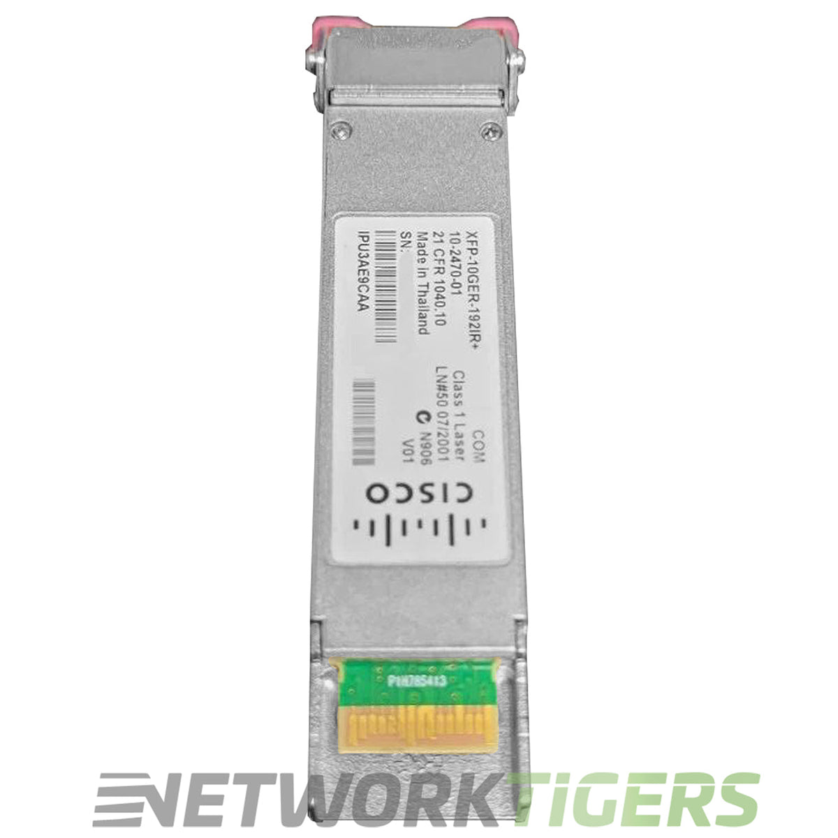 Cisco XFP-10GER-192IR+ 10GB BASE-ER OC-192/STM-64 IR-2 XFP Transceiver