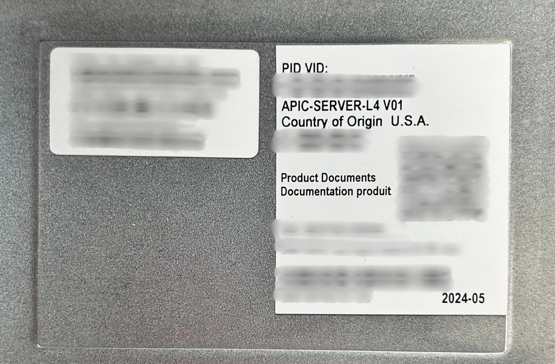 Cisco APIC-SERVER-L4 Cisco APIC Appliance 201020-1 Configured to Order