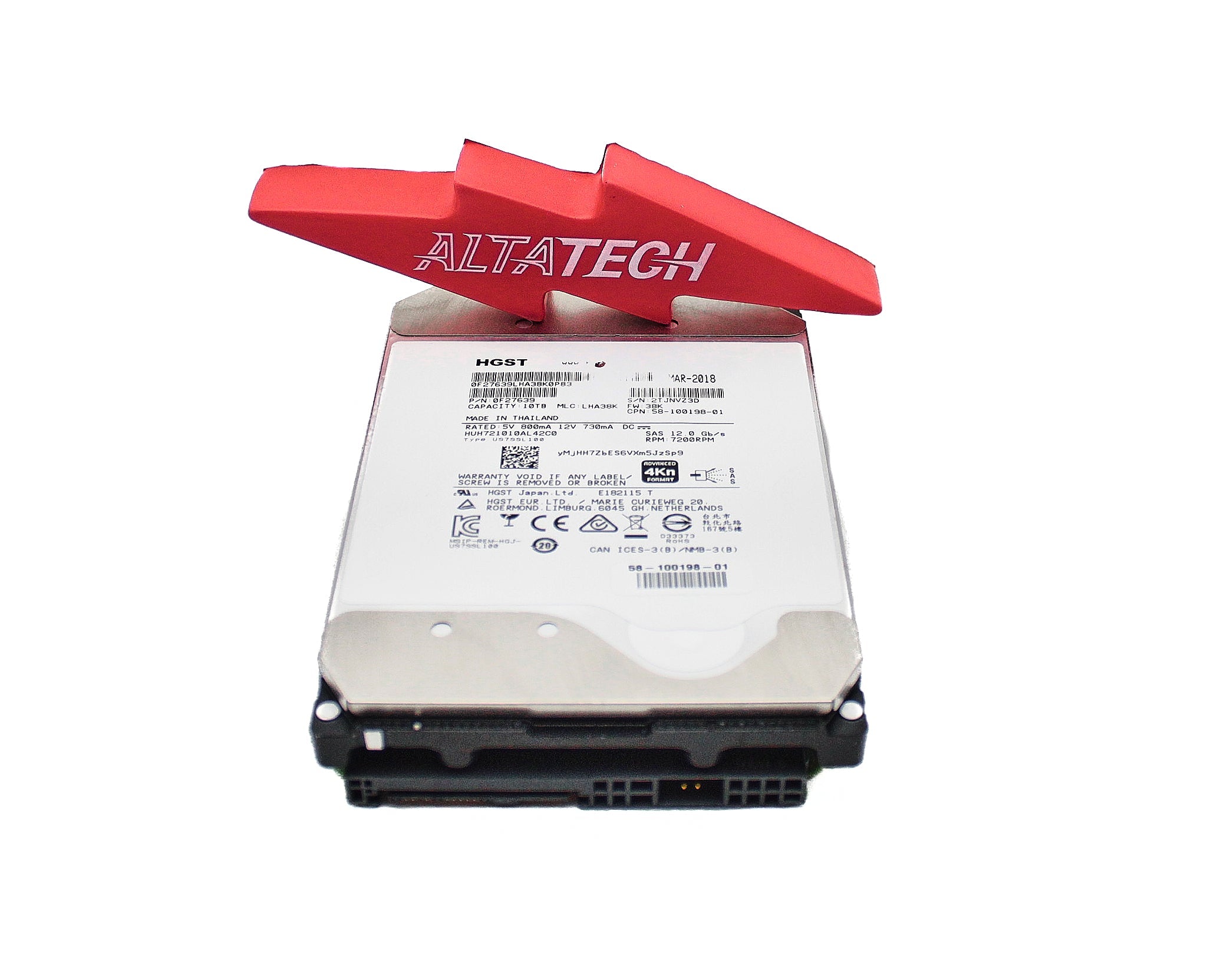 Cisco HUH721010AL4200 10TB 7.2K SAS 3.5 12G EP+ 4K