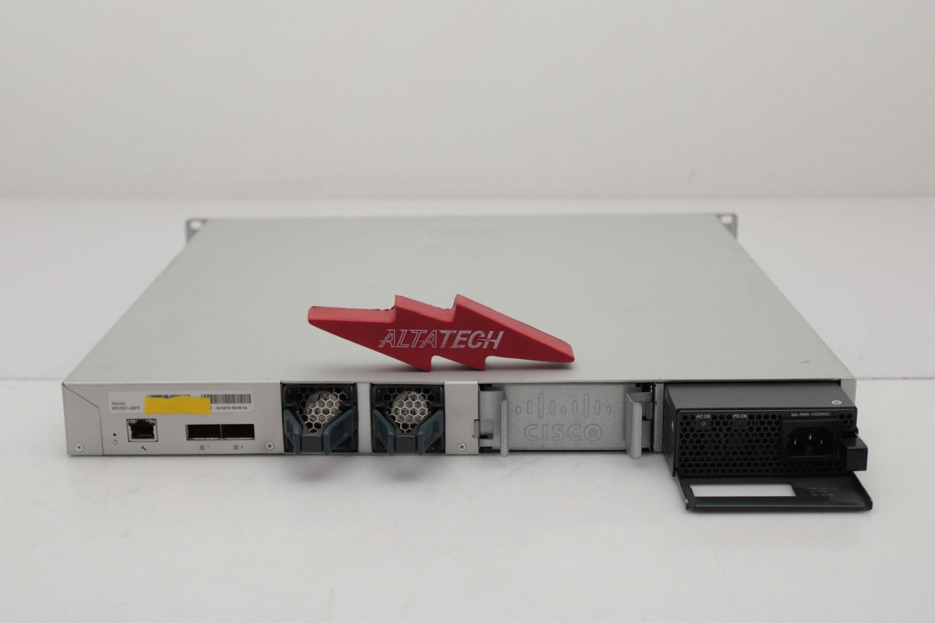 Cisco MS320-48FP L3 CLOUD MANAGED 48-PORTS GIGE 740H SWITCH UNCLAIMED