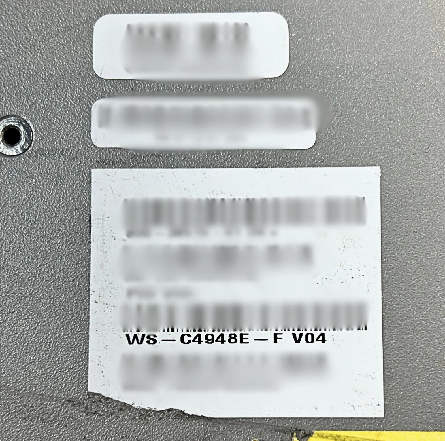 Cisco WS-C4948E-F 48x 10/100/1000 + 4x 10GBE RJ45 Port L3 Managed Swit