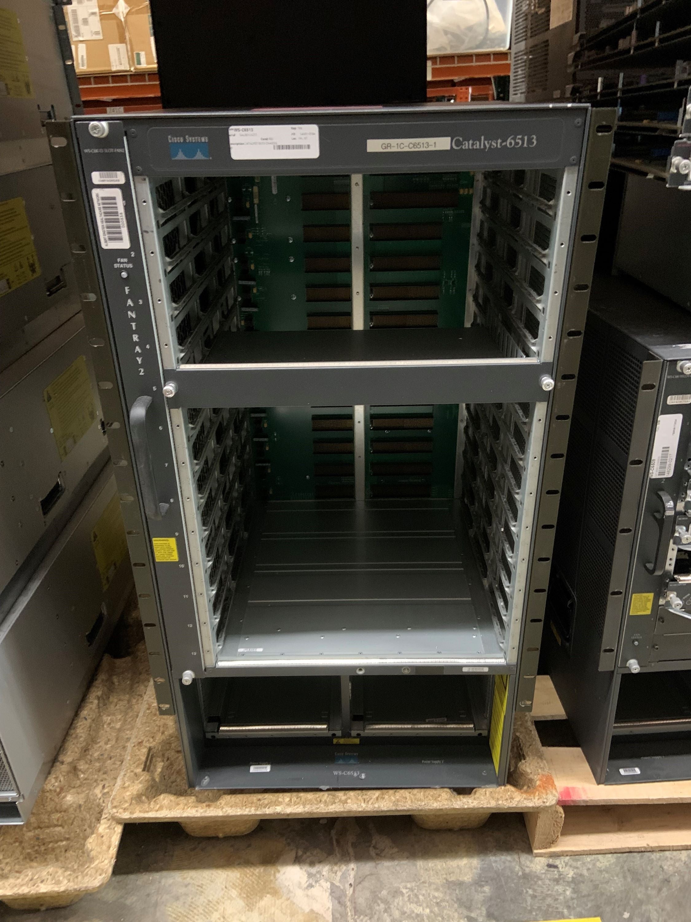 Cisco WS-C6513-E WS-C6513-E Cisco Catalyst switch Enh C6513 Chassis ON