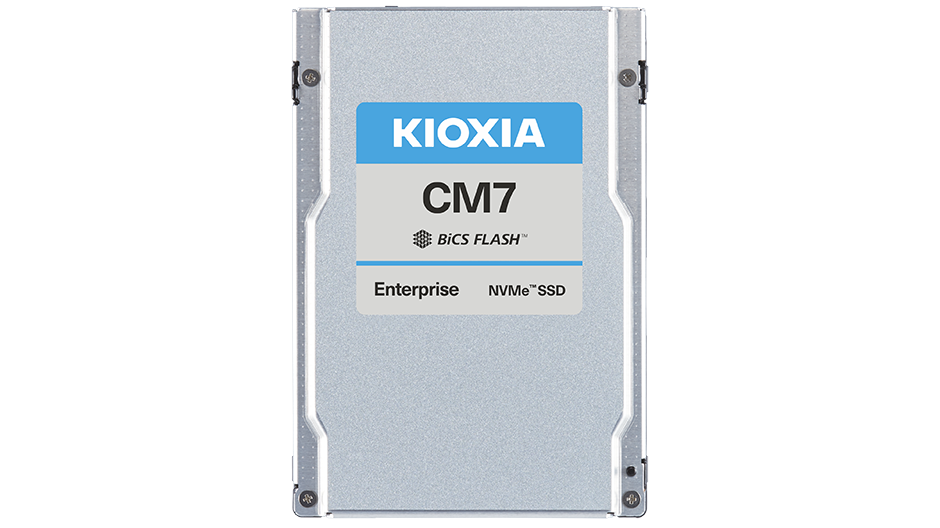 Kioxia CM7-R KCM7XRUG15T3 0DX2PD 15.36TB 1DWPD PCIe Gen 4.0 x4 8GB/s U.2 NVMe Read Intensive 3D TLC 2.5in Refurbished SSD