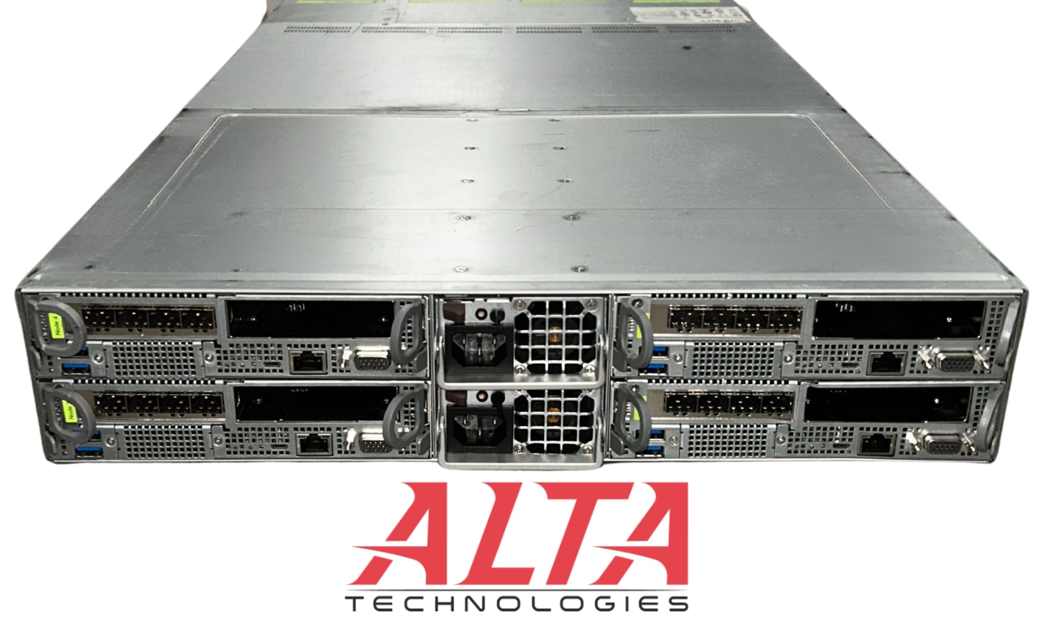 Cohesity C4600-SFP 4 x Node CTO Chassis- with 4 Nodes installed.