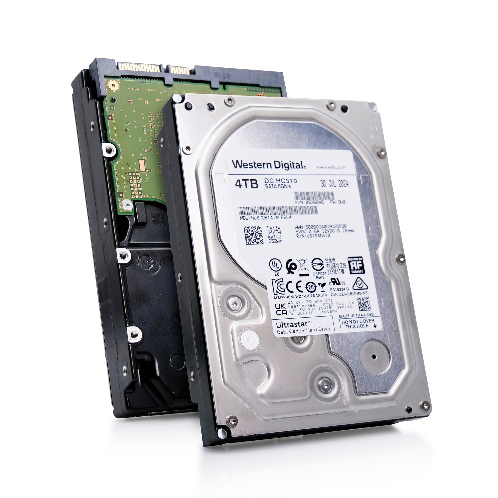Western Digital Ultrastar DC HC310 HUS726T4TALE6L4 0B36040 4TB 7.2K RPM SATA 6Gb/s 512e 3.5in Hard Drive