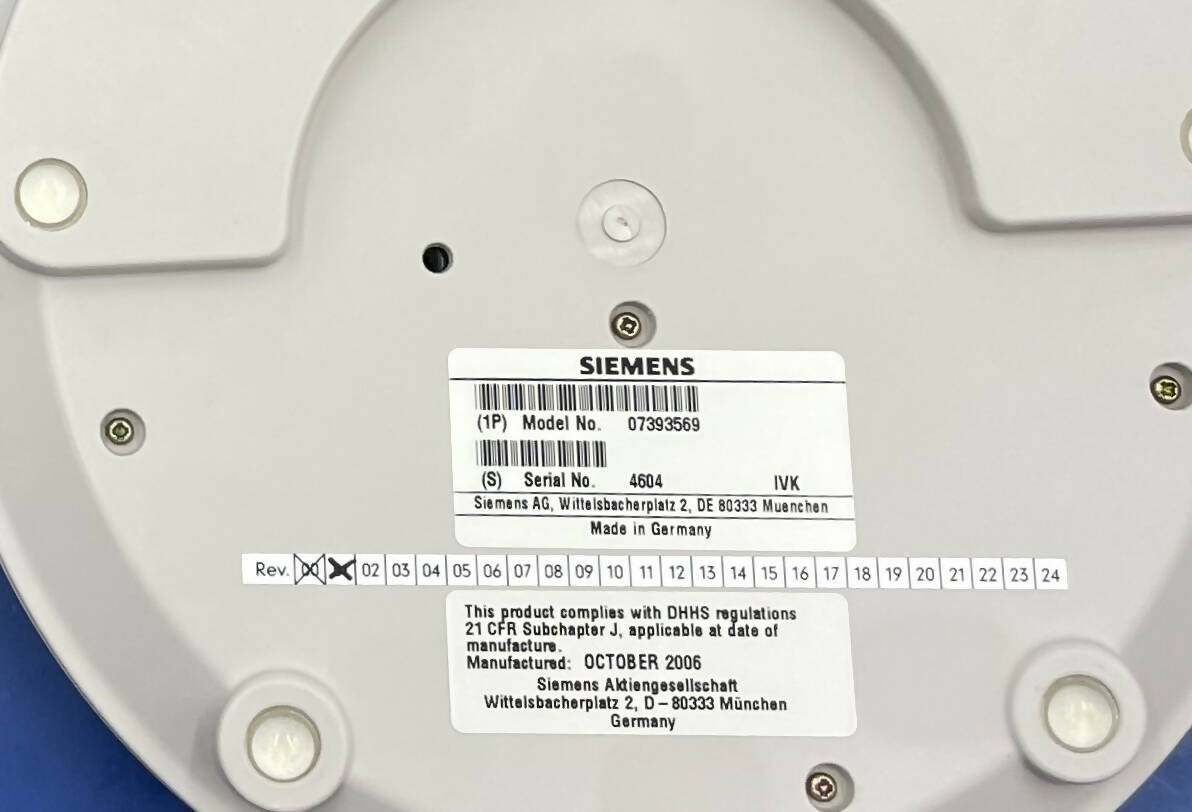 CONTROL BOX P30 (07393569/7393569 SIEMENS