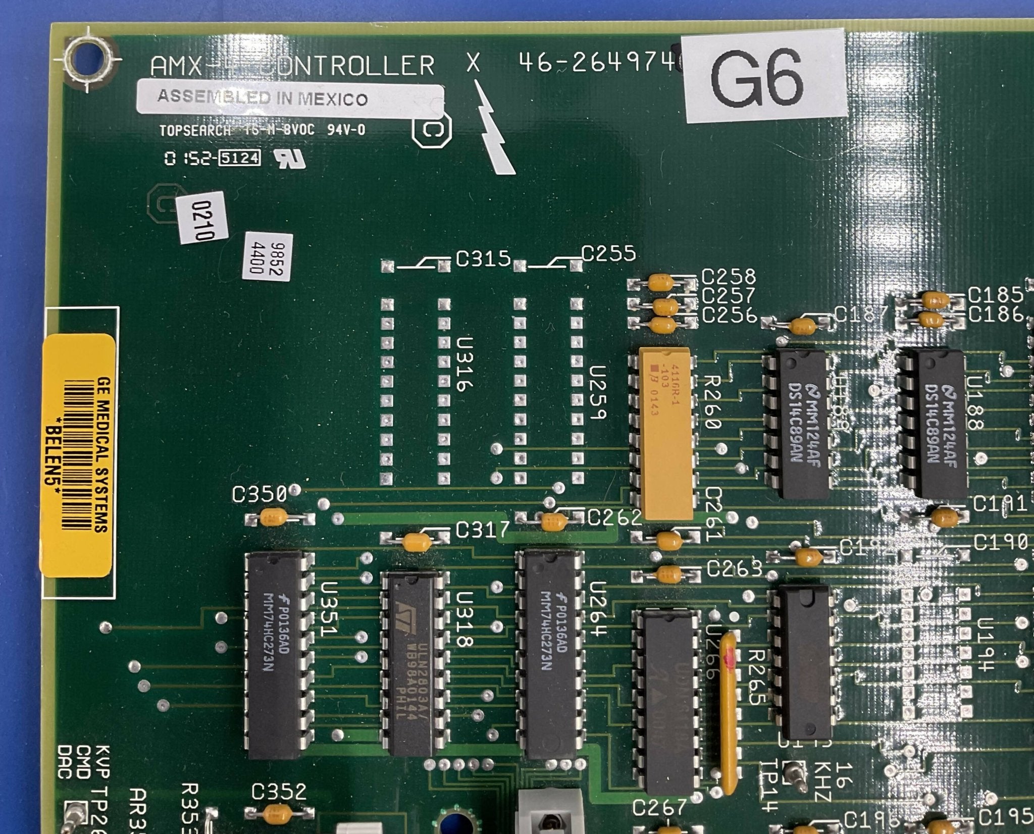 CONTROLLER BOARD AMX4 (46-264974 G5-A/G6 GE