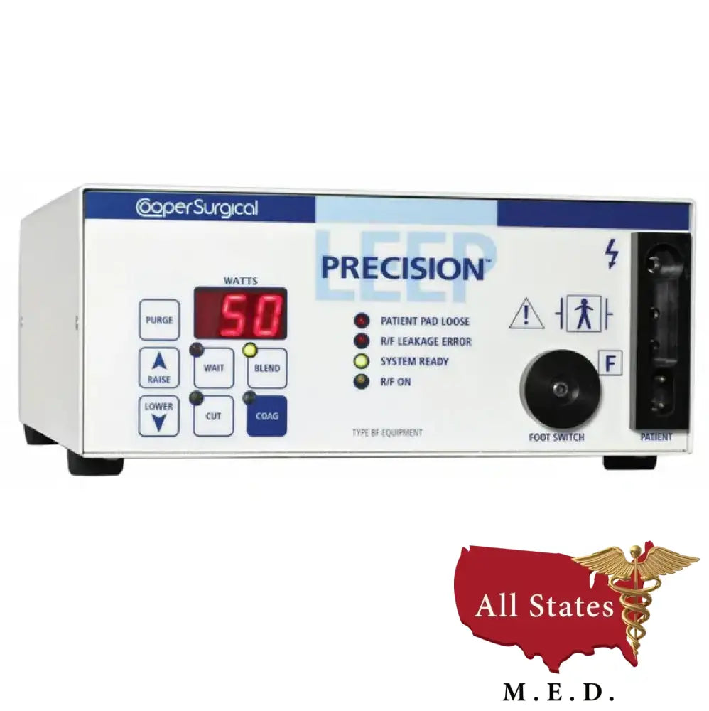 Cooper Surgical Leeps Precision Generator With Cart And Smoke Evacuator
