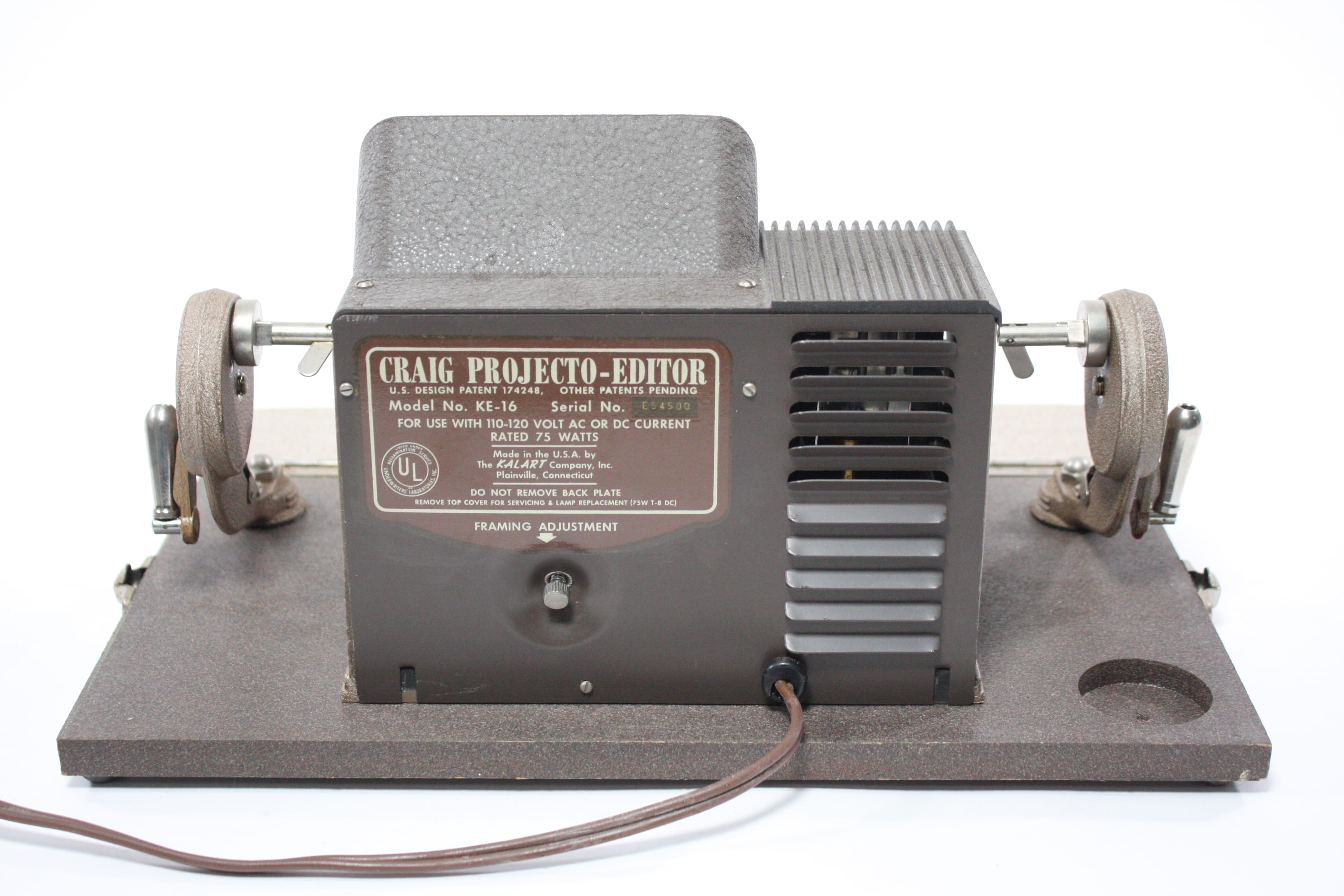 Craig Kalart 16mm Projecto-Editor
