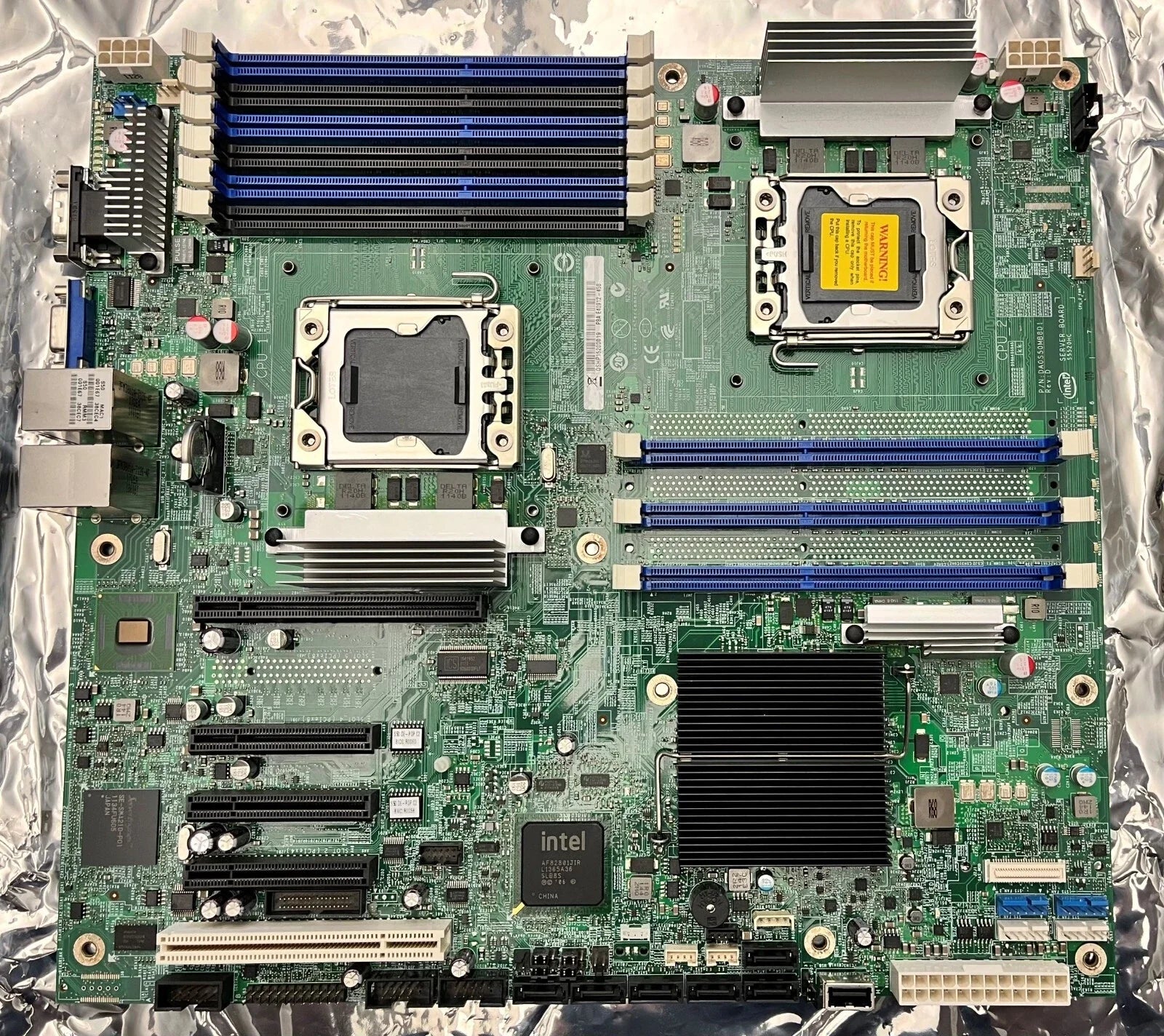 Intel S5520HC Socket LGA 1366 (AA# E40912-458) DDR3 ECC Intel 5520 Chipset Server Motherboard