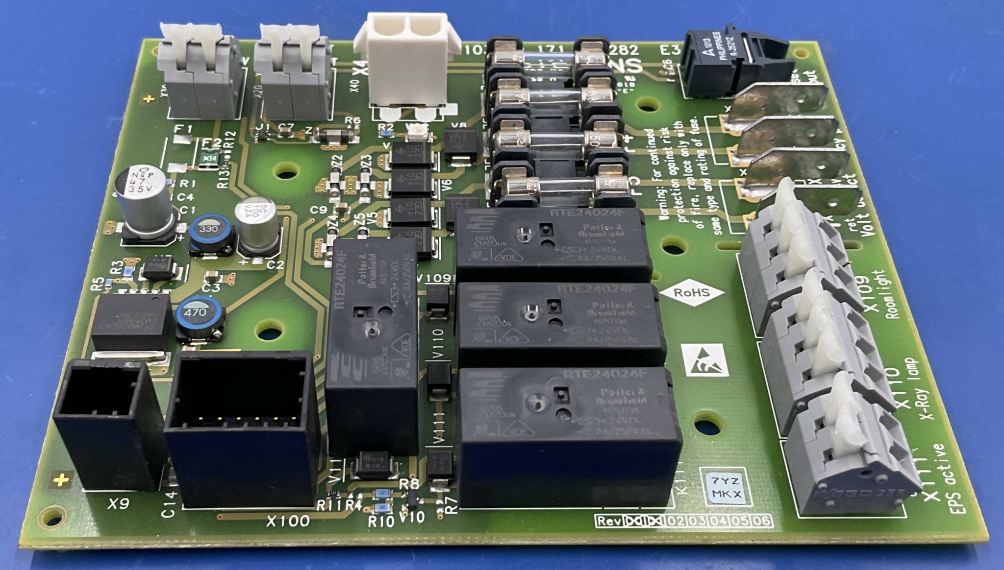 Siemens 10359171 - D102 External Interface Reset PCB Board Label | Alo Tech Solutions