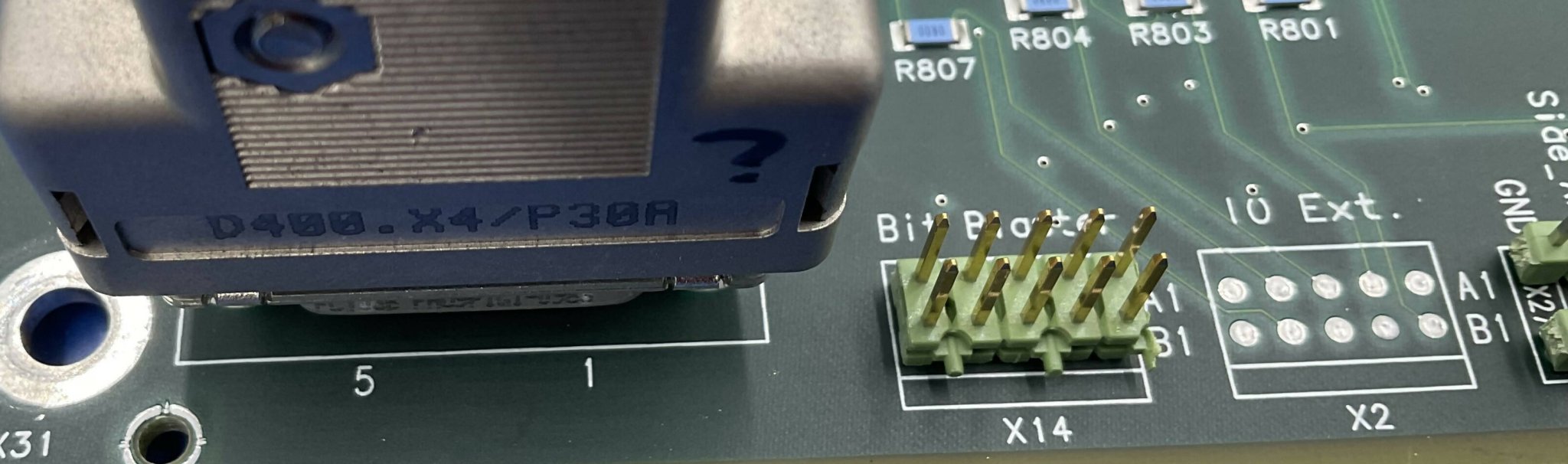 Siemens 7462380 - D400 E4 Board PCB CT Scanner Rear View | Alo Tech Solutions