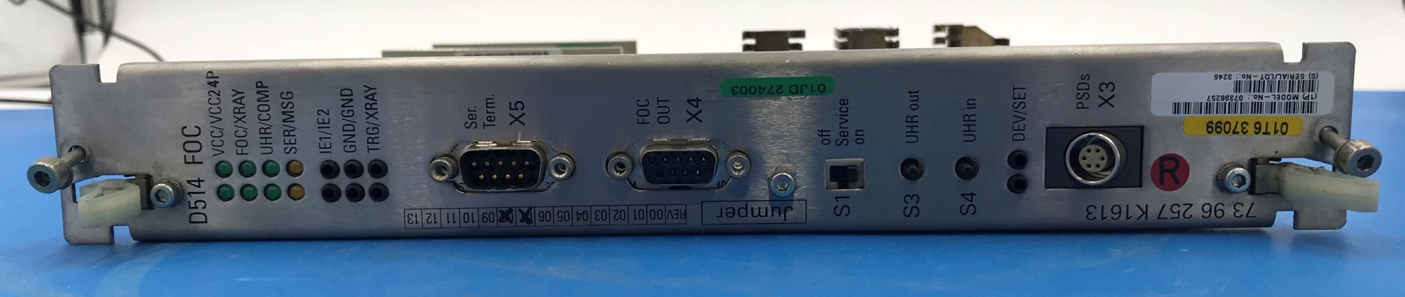 D514 FOC BOARD (07396257/07128320 SIEMENS CT