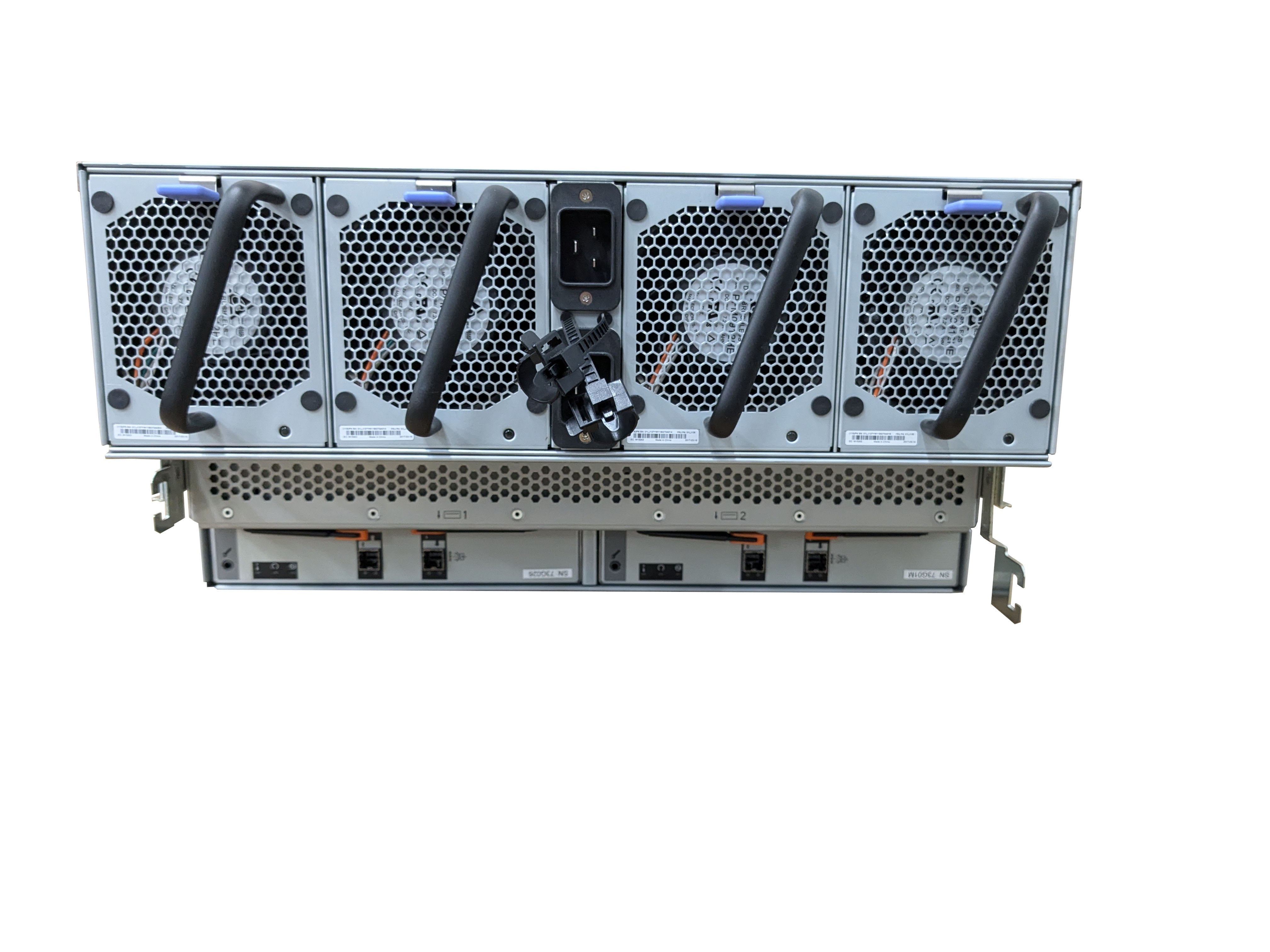 IBM 2076-92F Storwize V7000 92 Bay Expansion Enclosure – 2x IO, 2x PSU, Rails