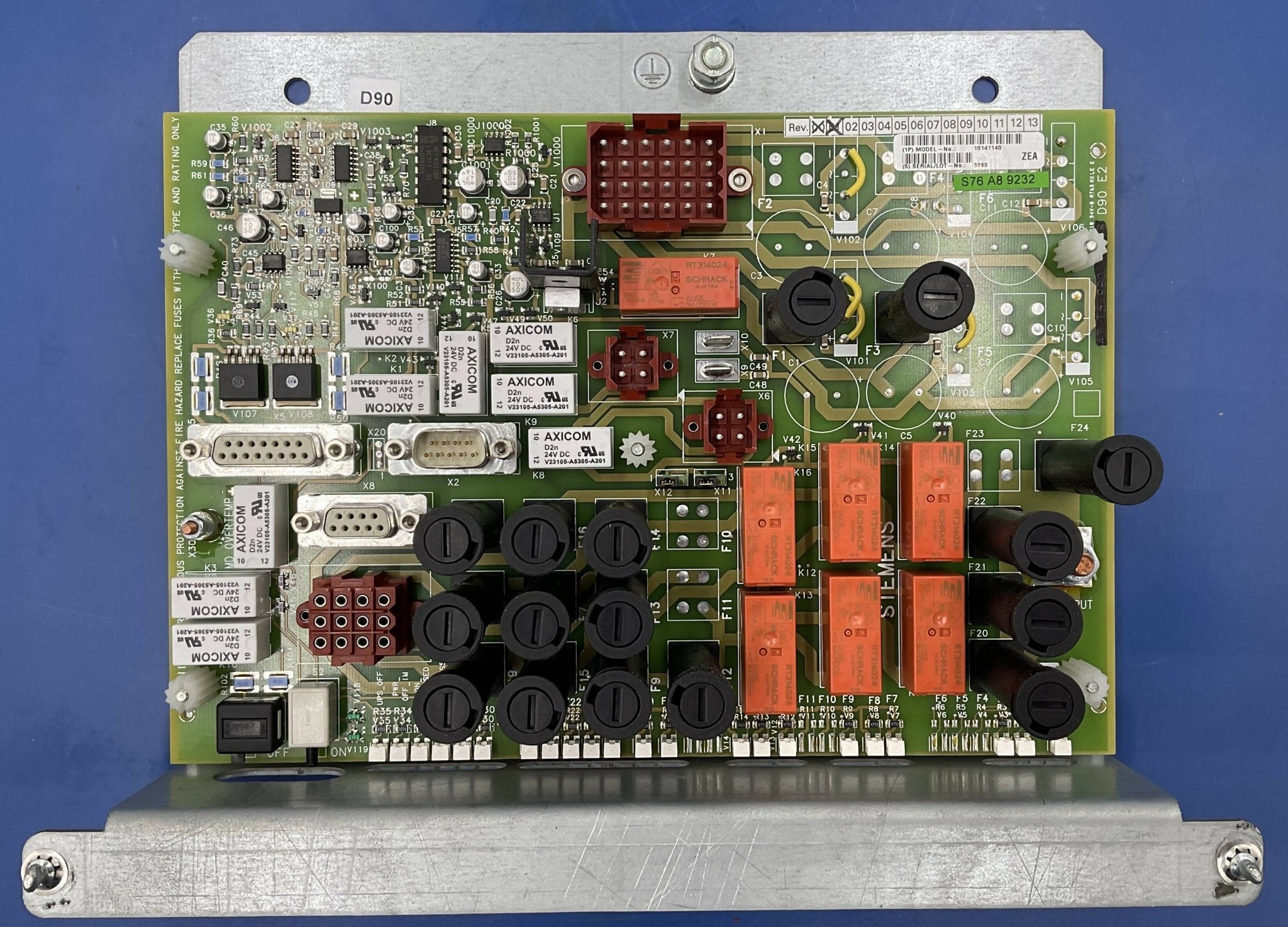 D90 ON/OFF ASSEMBLY (10141140 SIEMENS