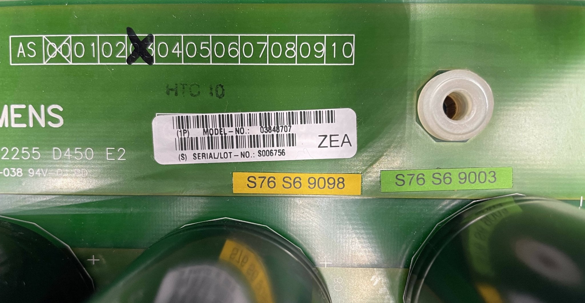 DC POWER STAT D450 PCB (3848707/03848707 SIEMENS
