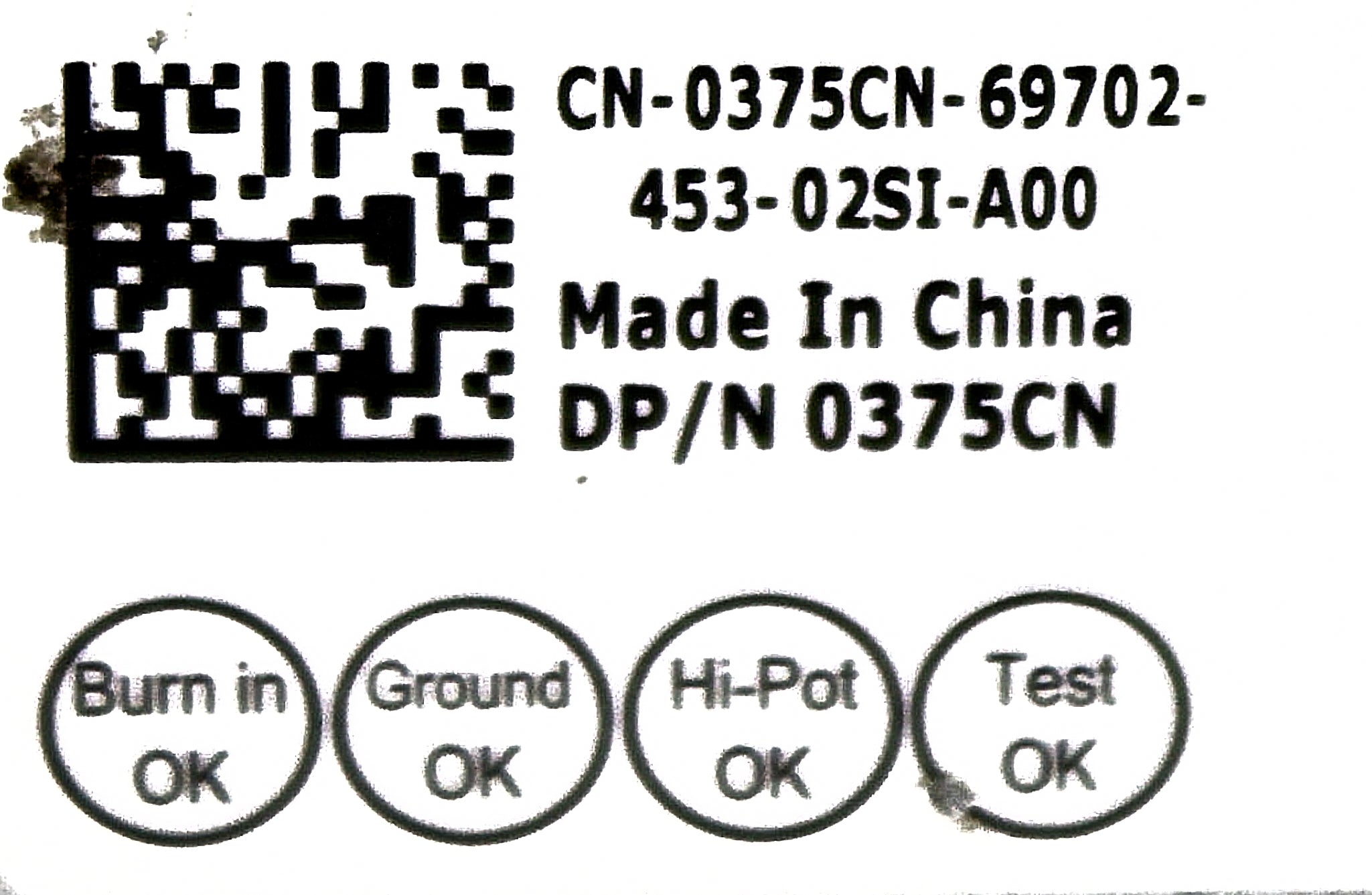 Dell 375CN 250W POWER OPT 7010 DT