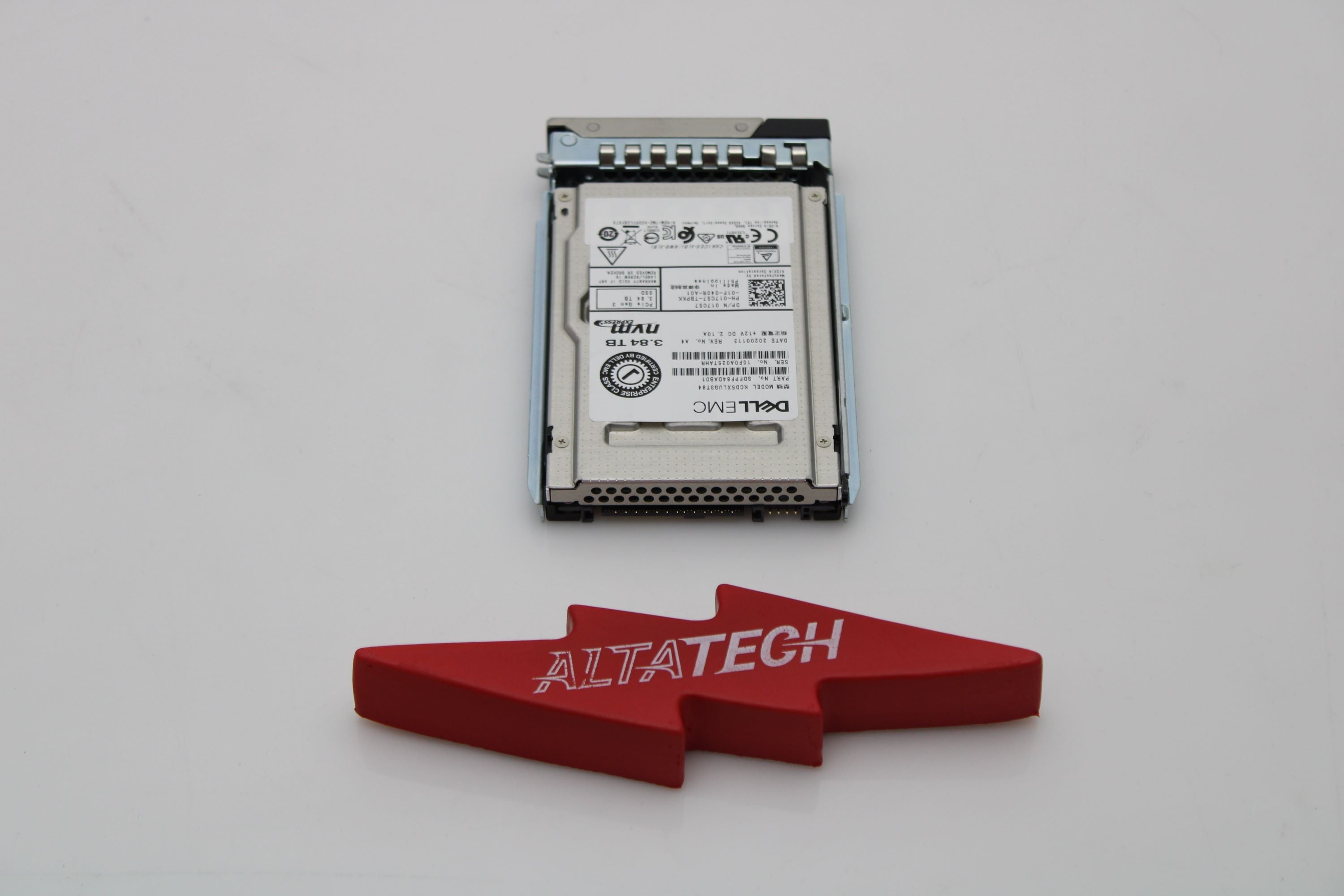 Dell 400-BFEO 3.84TB SSD NVME 2.5 RI U.2
