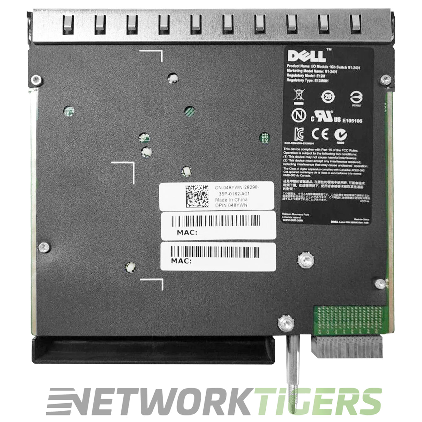 Dell 48YWN PowerEdge VRTX 8x 1GB RJ45 I/O Server Module