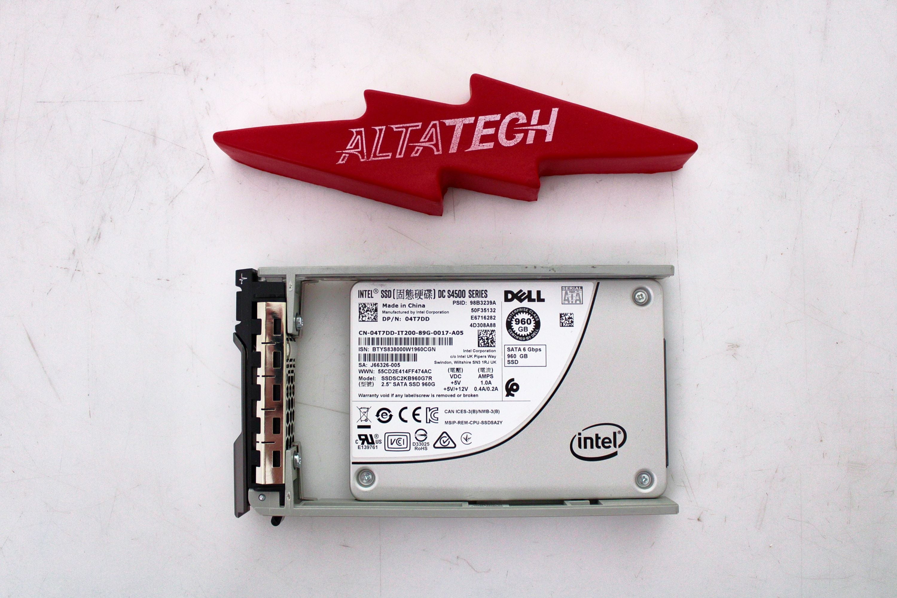 Dell 4T7DD 960GB SSD SATA 2.5 6G RI S4500 SSDSC2KB960G7B