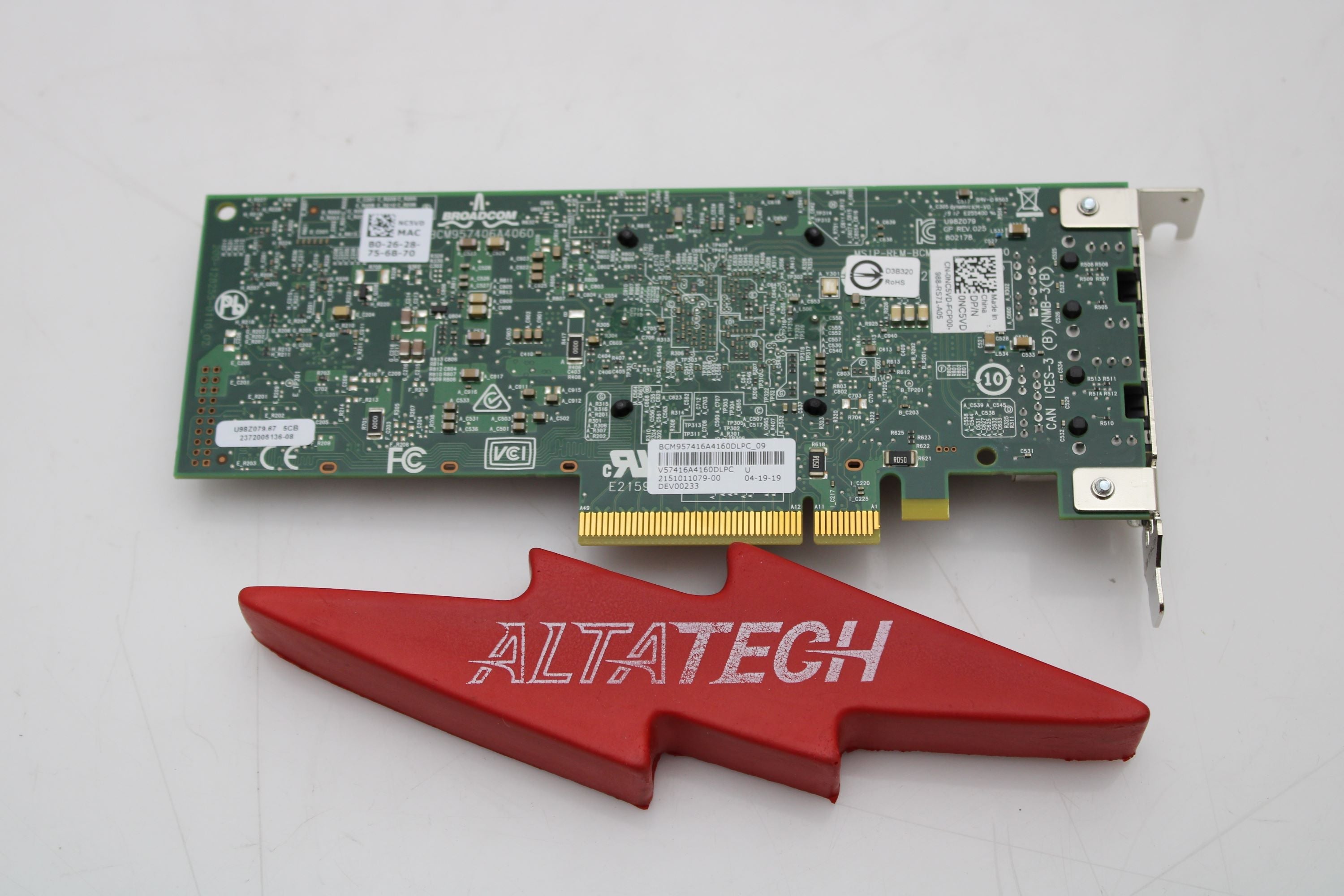 Dell 540-BBVJ Broadcom 57416 10GB BASE-T DP LP