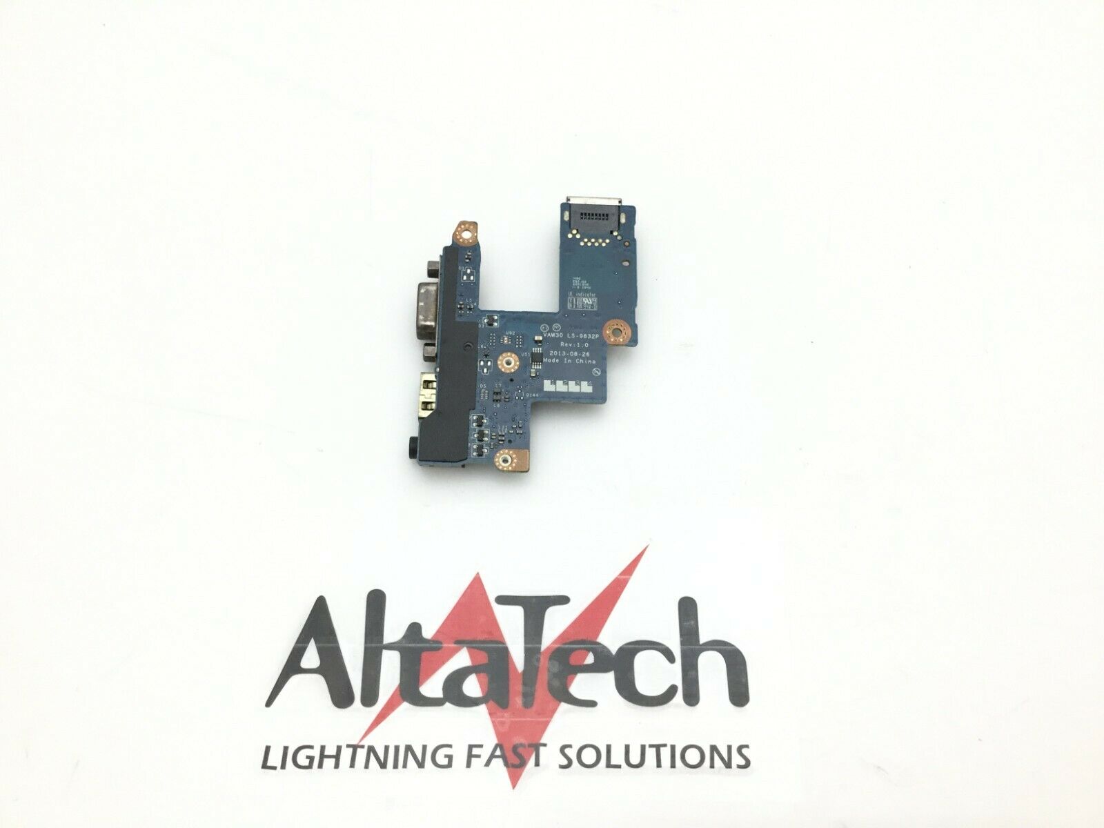 Dell 061WYK Laptop USB Audio NIC VGA I/O Board