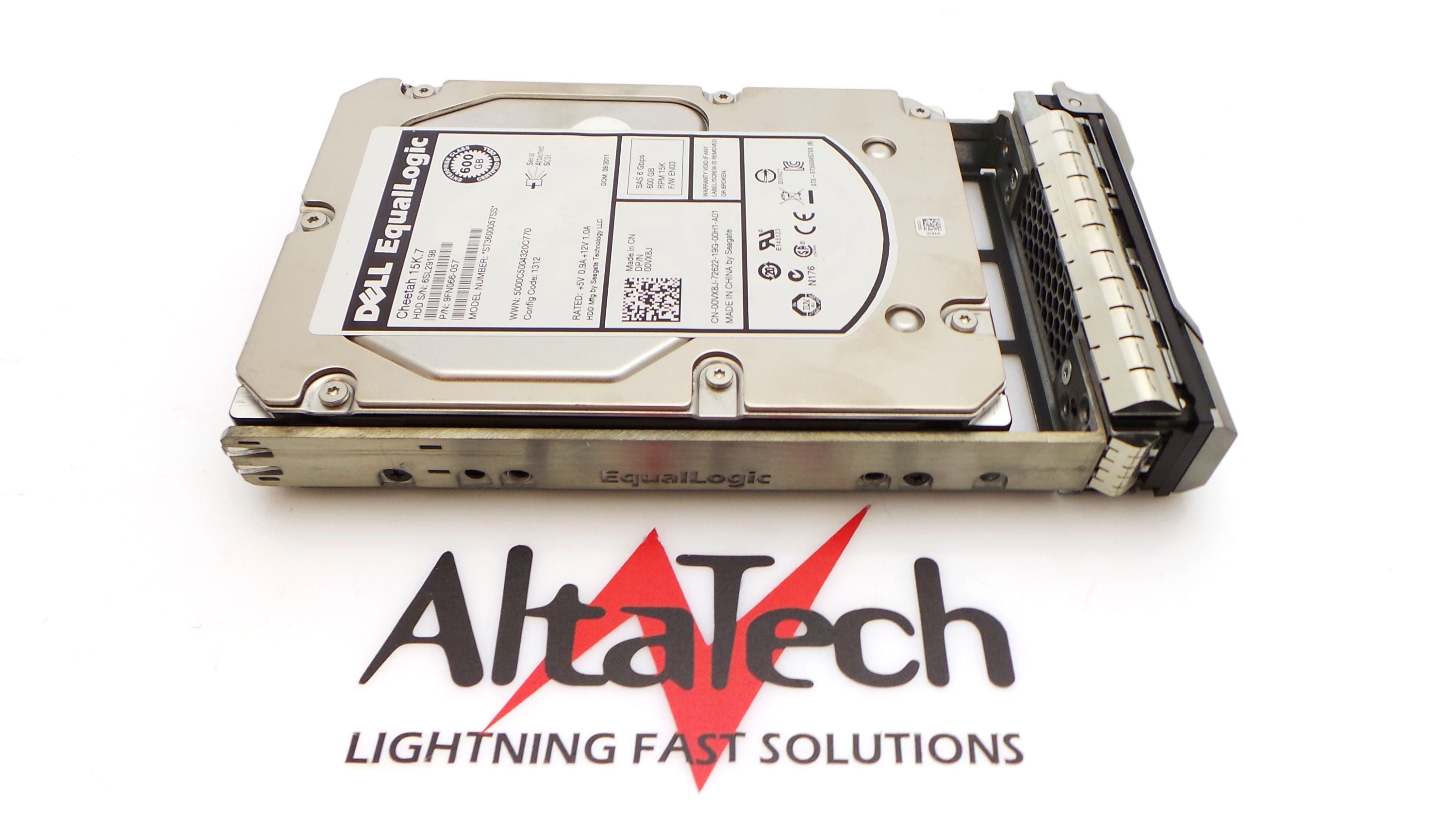 Dell 9FN066-057 EqualLogic 600GB 15K 3.5" 6G