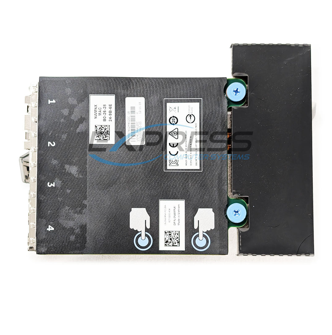 Dell Broadcom 57412 Dual Port 10Gb, SFP+ & 5720 Dual Port 1GBase-T rNDC | NWMNX