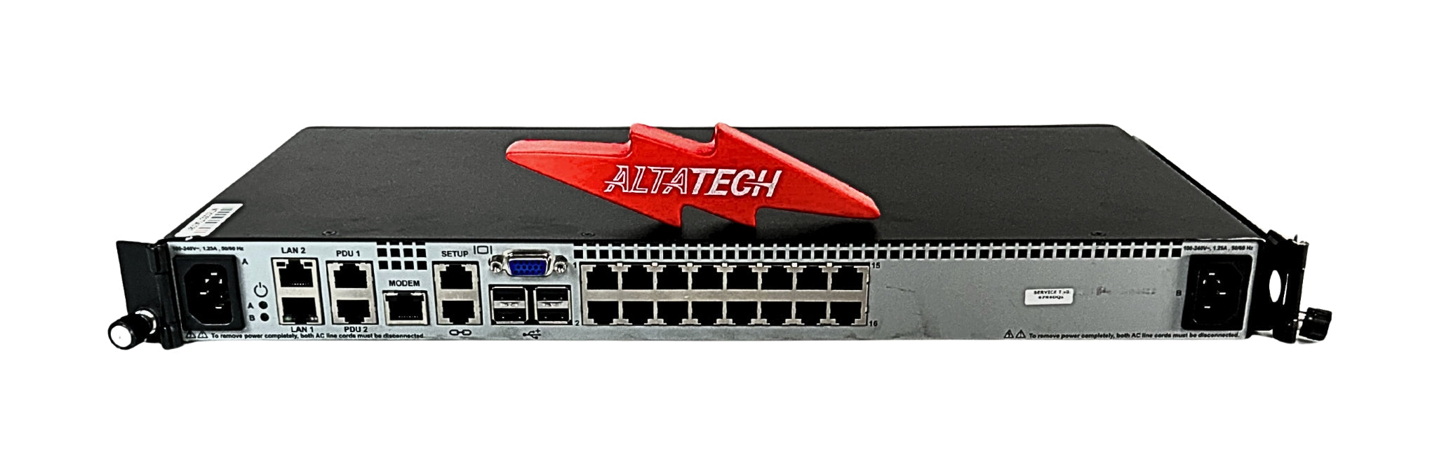 Dell DC4YG KVM 2162DS 16 Port Remote Console