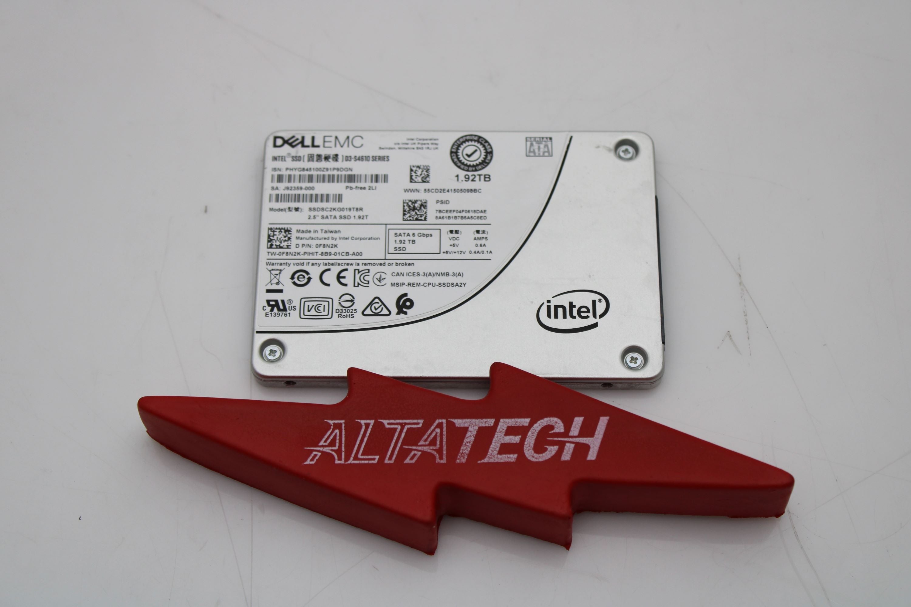 Dell F8N2K 1.92TB SSD SATA 2.5 6G MU S4610