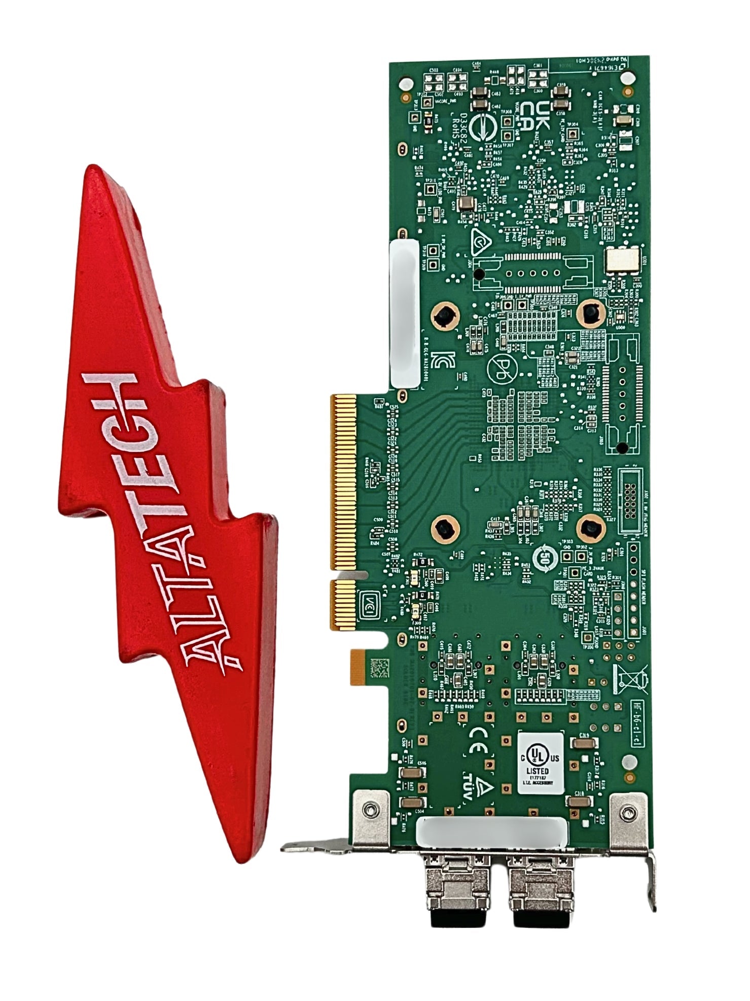 Dell JJW53 32GB SFP+ DP QLE2772 PCIe 4.0 HBA LP