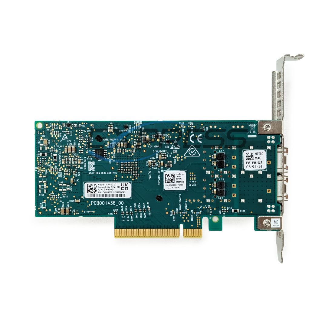 Dell Mellanox CX-4 Dual Port SFP28 10/25GbE FH Adapter | MRT0D