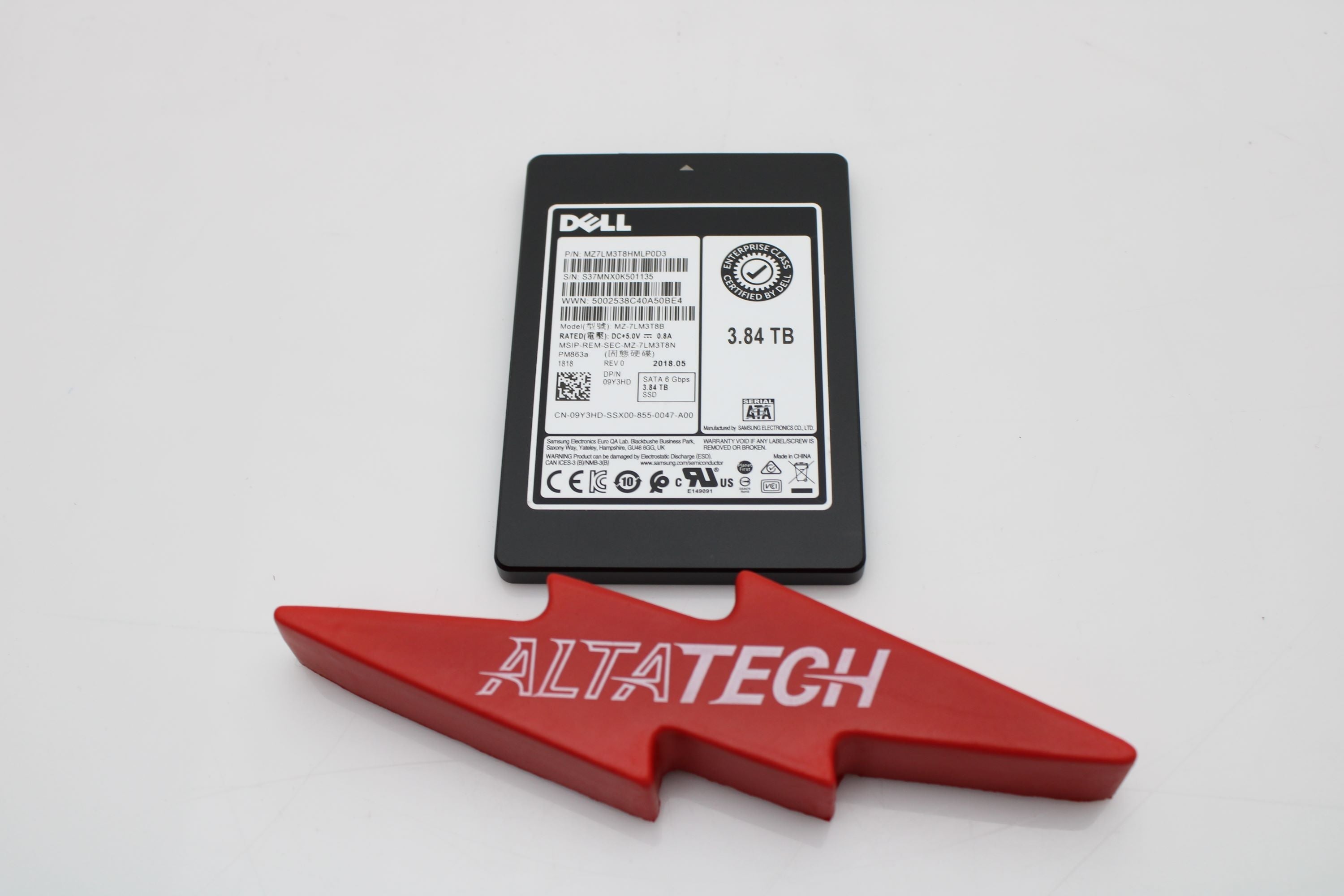 Dell MZ-7LM3T8B 3.84TB SSD SATA 2.5 6G RI