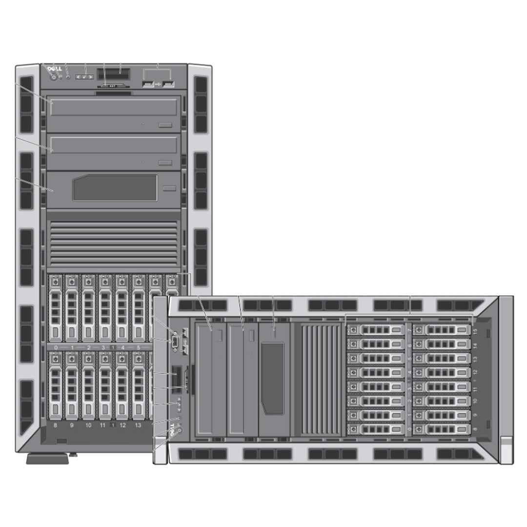 Refurbished Dell Poweredge T320 (8 x 3.5”) Tower Server