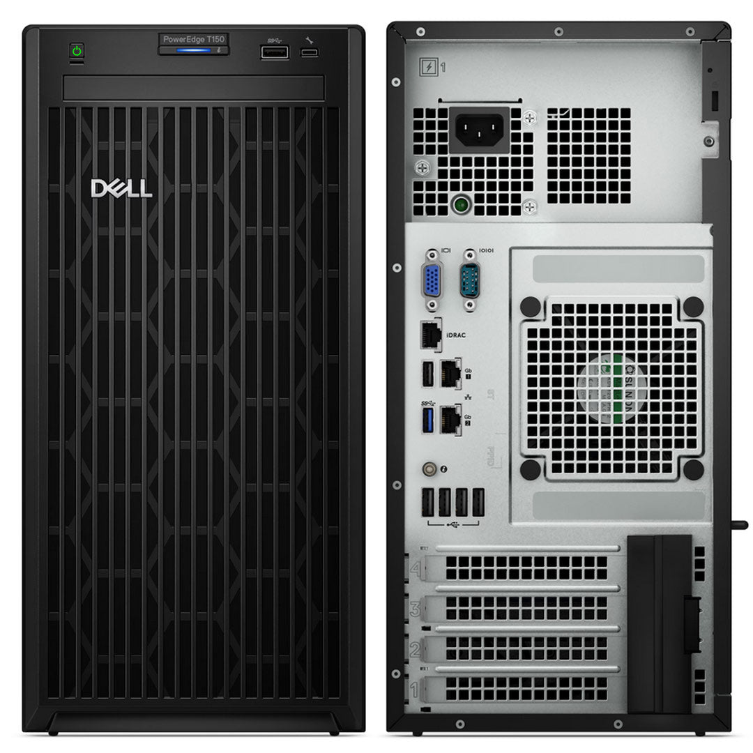 Tower Server 4x 3.5" Chassis Rack Chassis | Dell PowerEdge T150