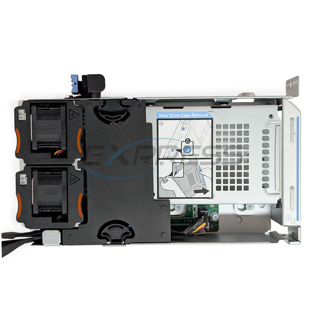 2HGDD — 2X2.5" Rear Drive Bay Riser Cage | Dell PowerEdge R760