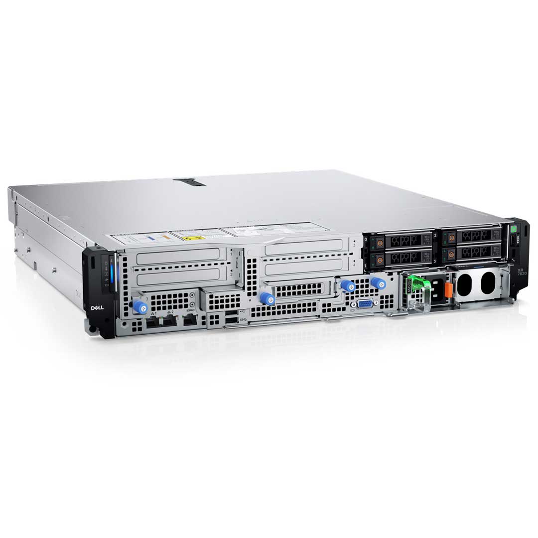 4x 2.5" SAS/SATA/NVMe Rack Chassis | Dell PowerEdge XR7620