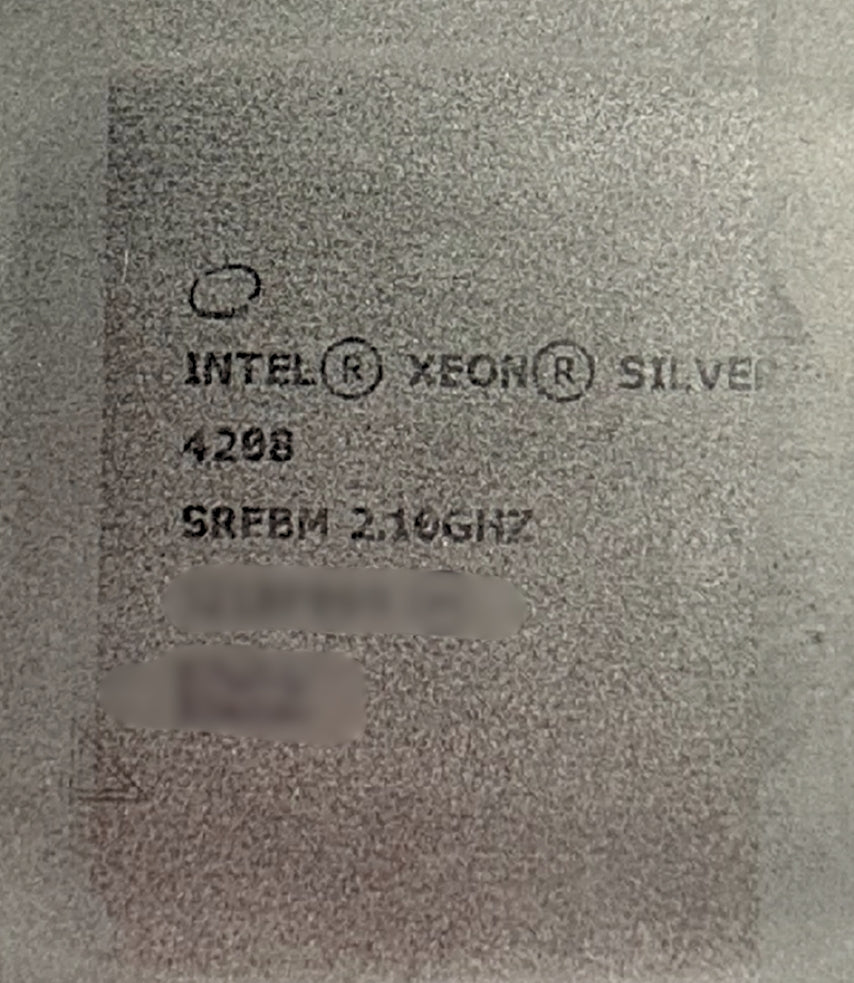 Dell SRFBM 2.1GHZ/11MB/85W/8C,85w AG 4208 SILVER 2nd Gen