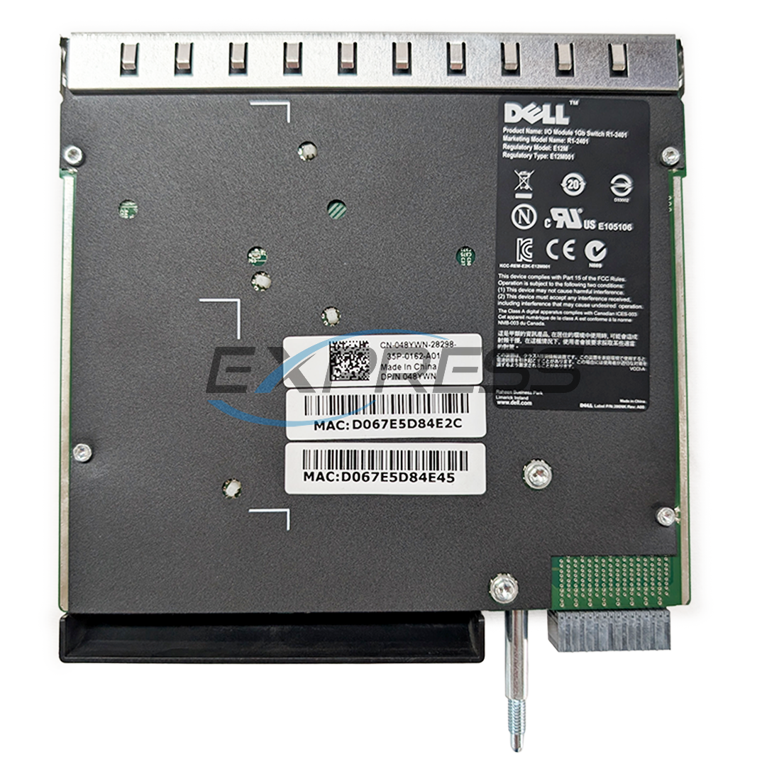 Dell VRTX 8 Port 1GbE R1-2401 Switch Module | 48YWN