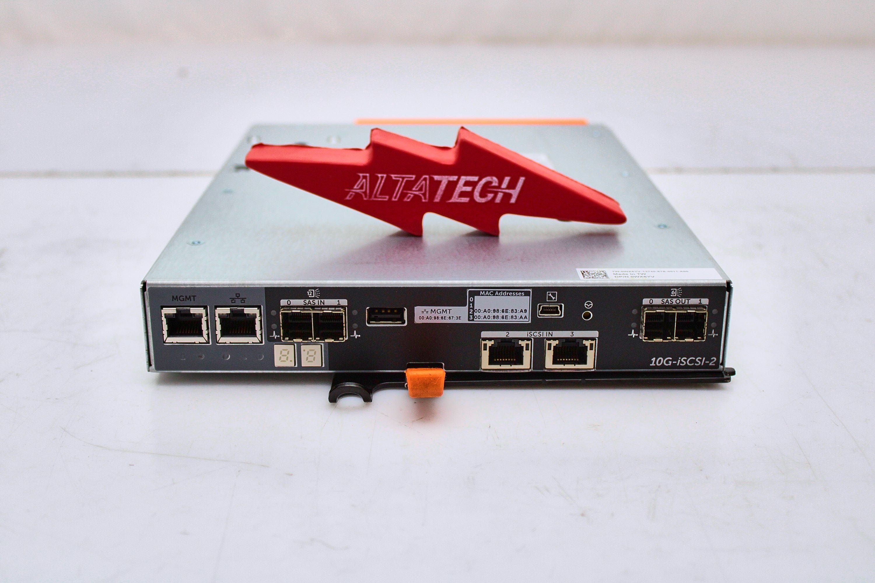 Dell WX6YV CONTROLLER MODULE 10G MD3860I