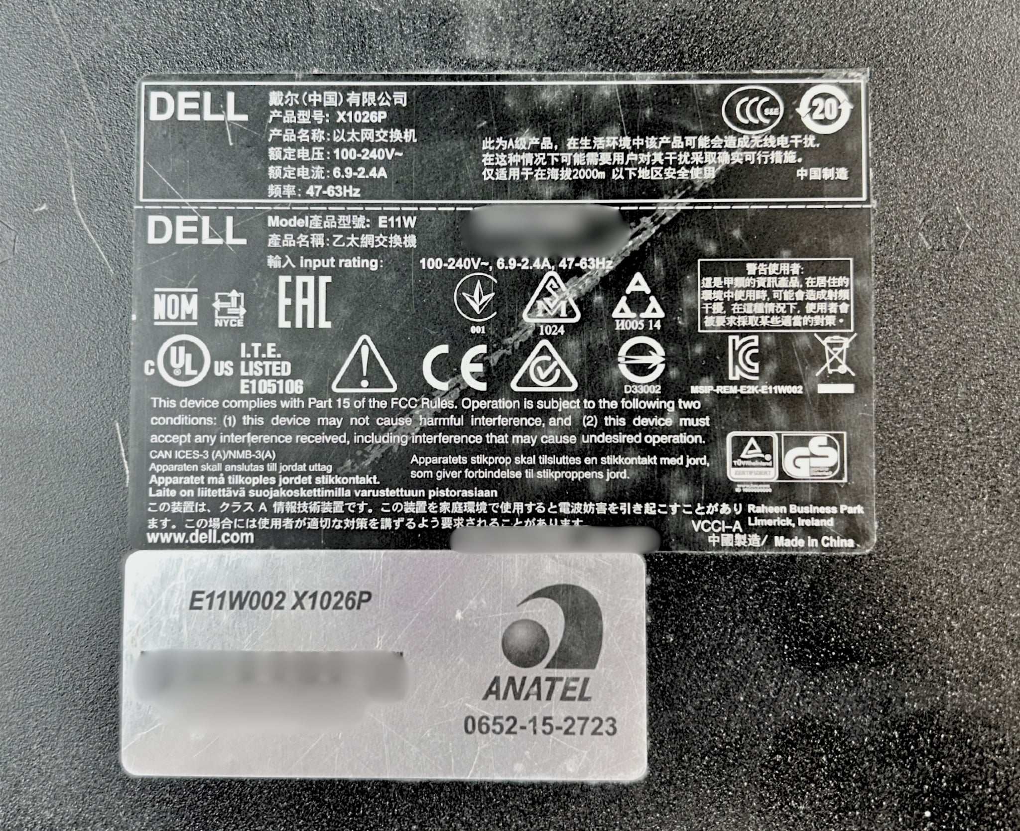 Dell X1026P 24 Port 1GB Ethernet Smart Managed Switch