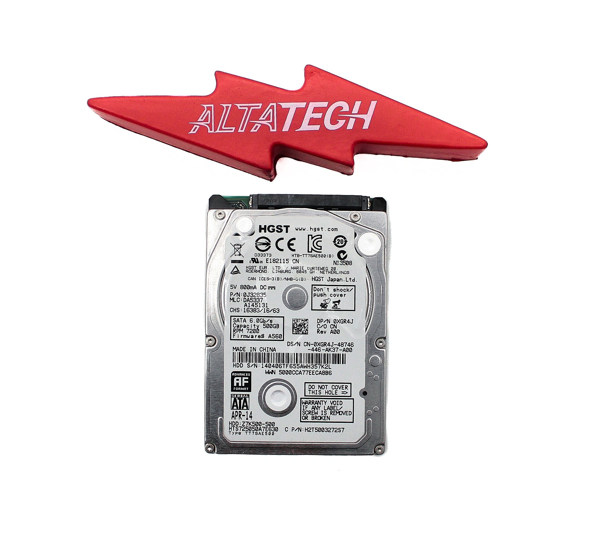 Dell XGR4J 500GB 7.2K SATA 2.5 6G 512E HDD