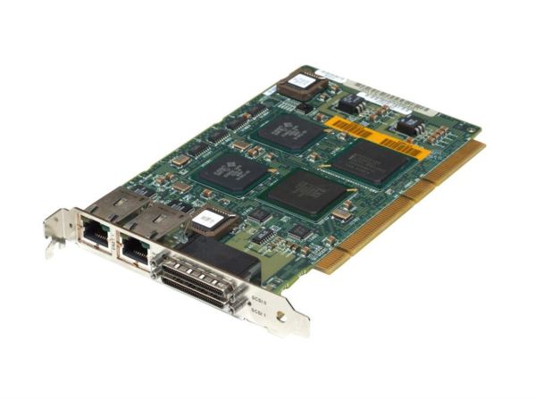 501-5727-06 - Sun 2-Port Fast Ethernet 2-Port SCSI Ultra-2 PCI Express Network Adapter for V120