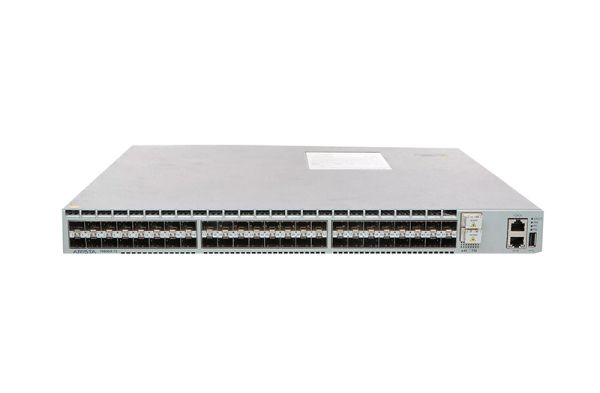 DCS-7050SX-72-F - Arista 7050X Series 48-Ports 10GBASE-X SFP+ Layer 3 Rack-mountable Managed Front-to-back Airflow Network Switch with 6-Ports QSFP+