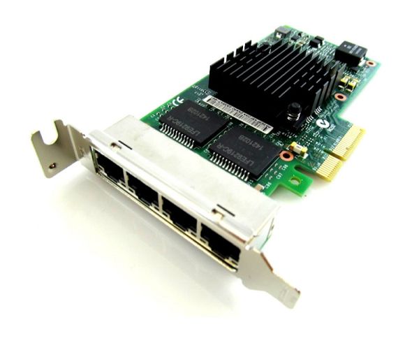 D64202 - Intel PRO/1000PT Quad Port RJ-45 Low Profile PCI-Express Server Adapter