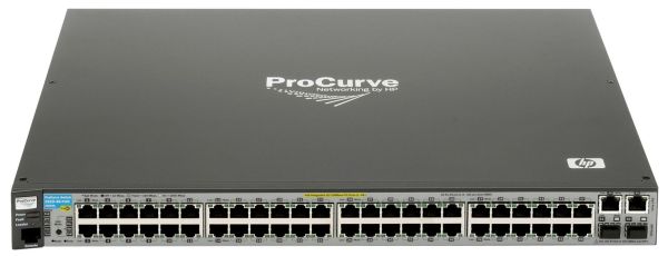 J9088A-ABB - HP ProCurve E2610-48 48-Ports Fast Ethernet 10Base-T/100Base-TX Managed Switch 2 x SFP (mini-GBIC) 2 x Gigabit Ethernet Ports