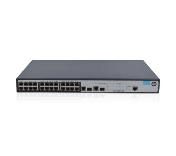 JE008A#ABA - HP 1910-24G-PoE 24-Ports 10/100/1000BASE-T PoE Layer 3 Rack-mountable Managed Network Switch with 4-Ports SFP